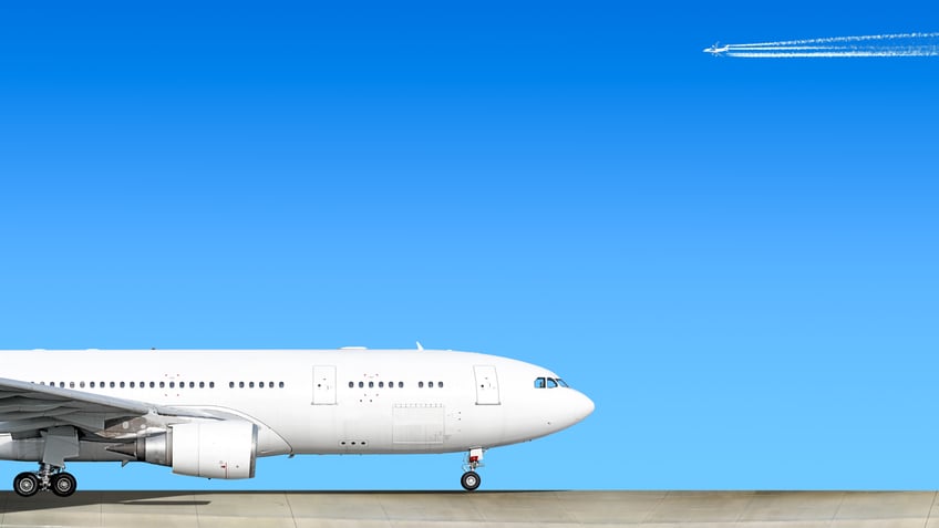 Airplane on runway
