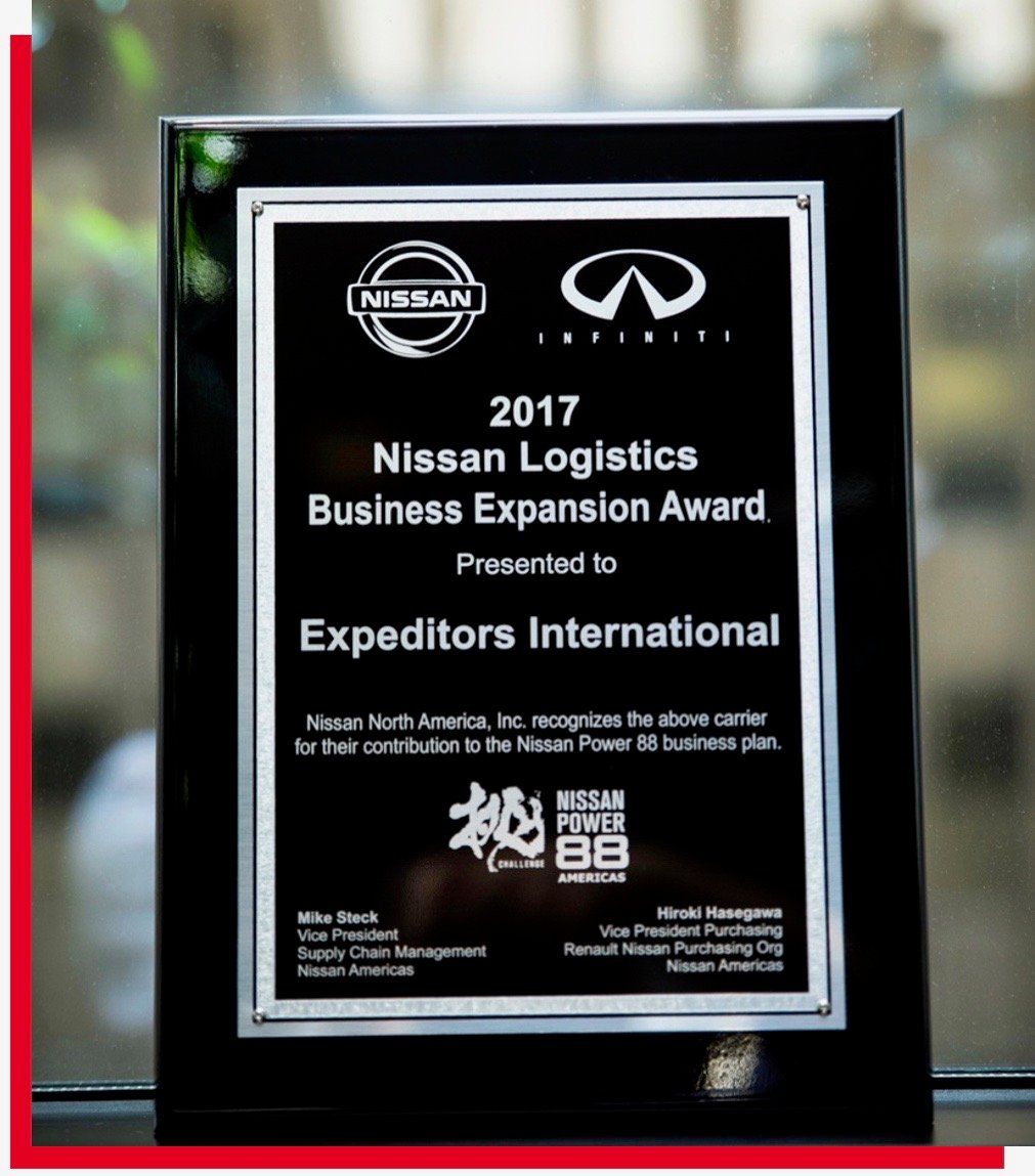 Nissan-award