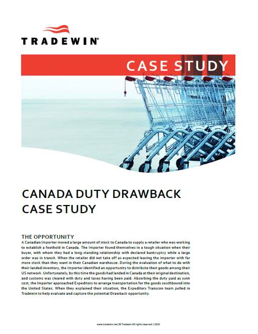 Free Resource Duty Drawback Canada Case Study free-resource-duty-drawback-canada-case-study