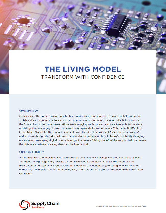 The Living Model - Transform with Confidence Case Study