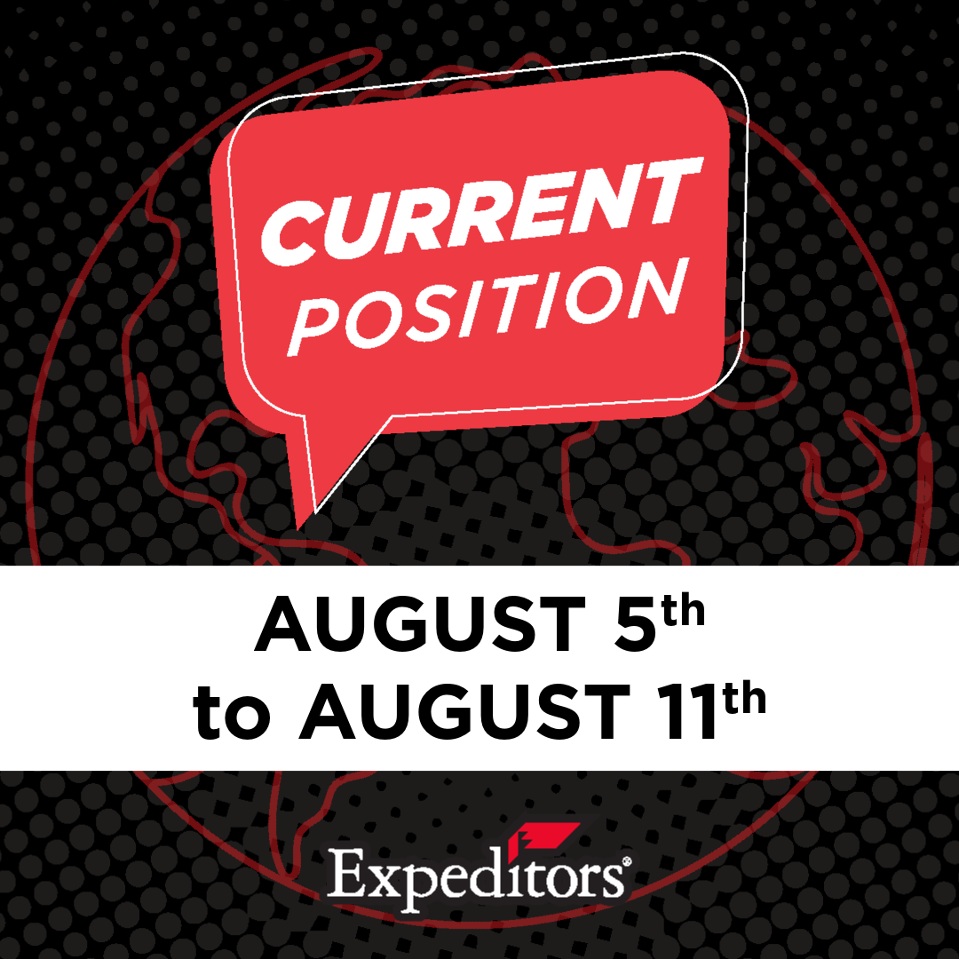 Current Position | Weekly Briefing August 5th - 11th